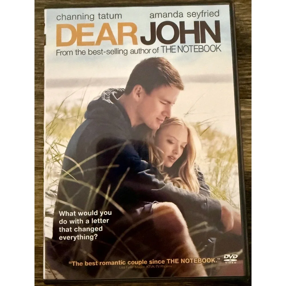 Sony Dear John DVD Romance Drama Channing Tatum Nicholas Sparks